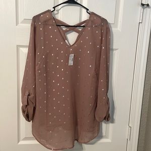 Long sleeve blouse